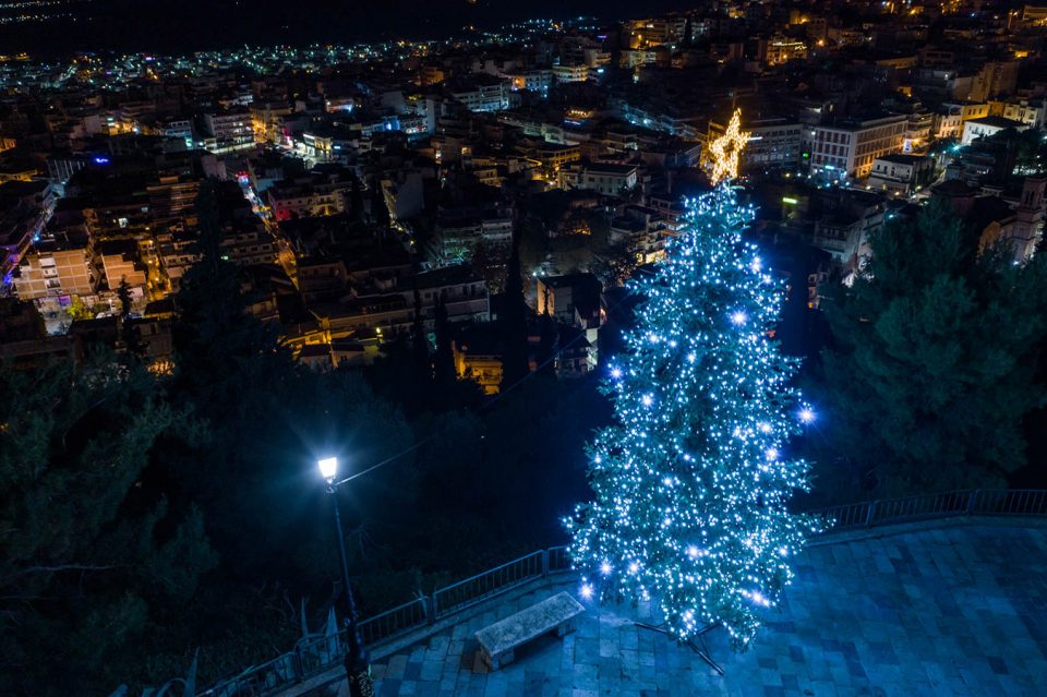 Christmas Lighting | Lamia City Greece