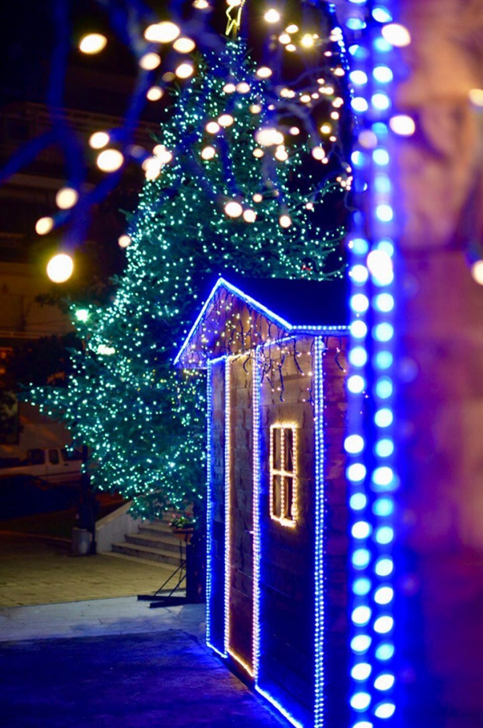 Christmas Lighting | Lamia City Greece