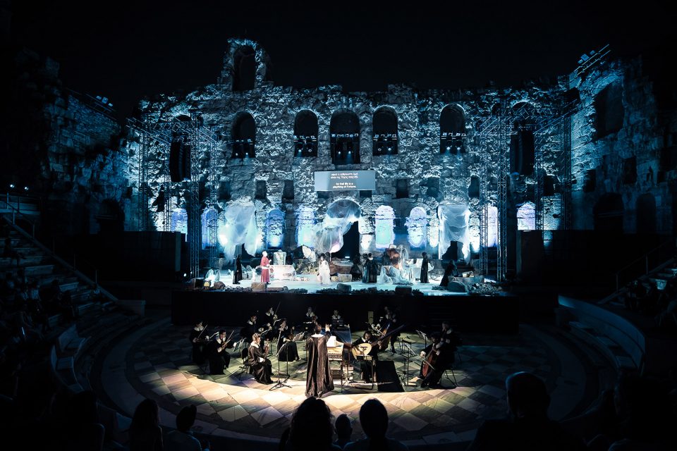 The return of Ulysses in country | Odeon Herodes Atticus Athens