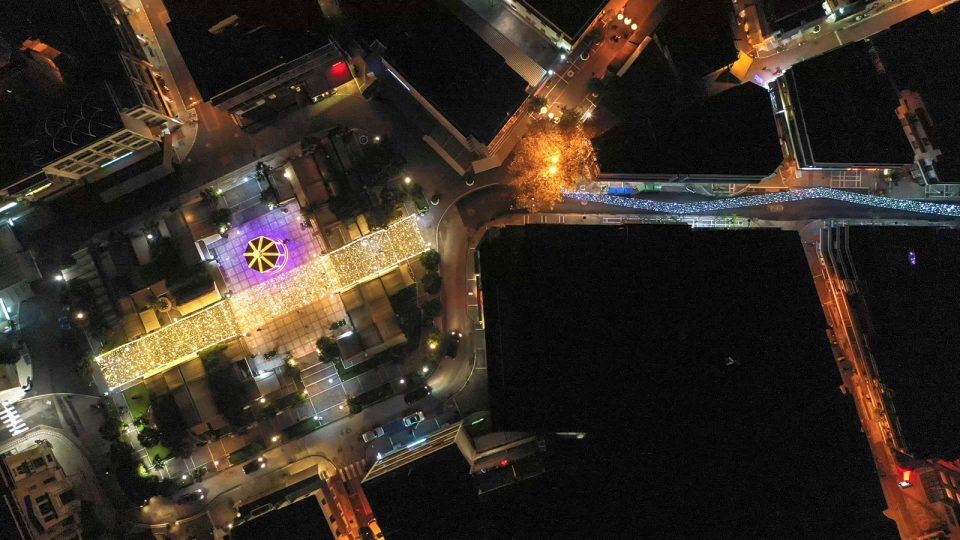 Christmas Lighting | Lamia City Greece